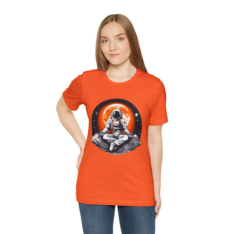 Unisex Meditating Astronaut T Shirt   