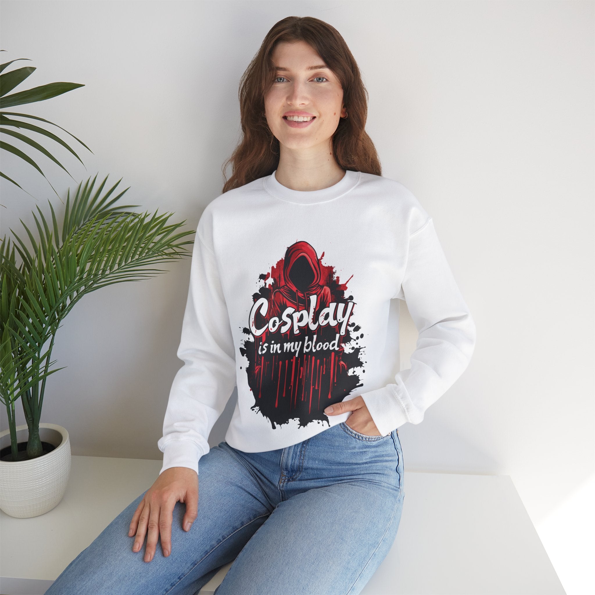 Unisex Cosplay is in my Blood Sweatshirt   