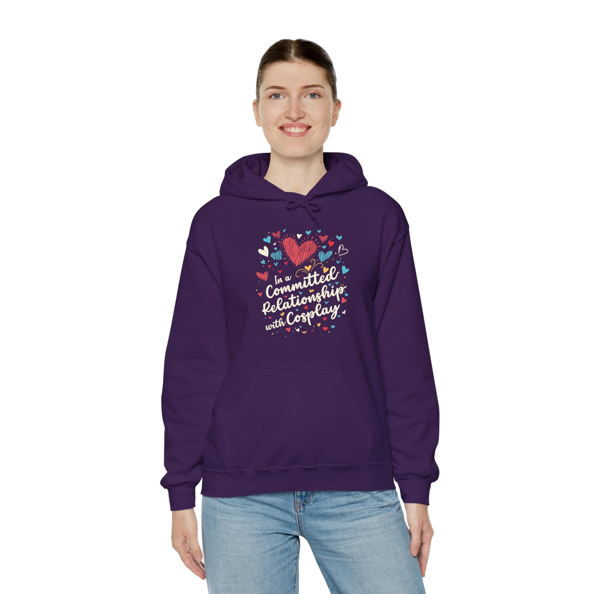 Unisex In a Committed Relationship with Cosplay Hoodie   