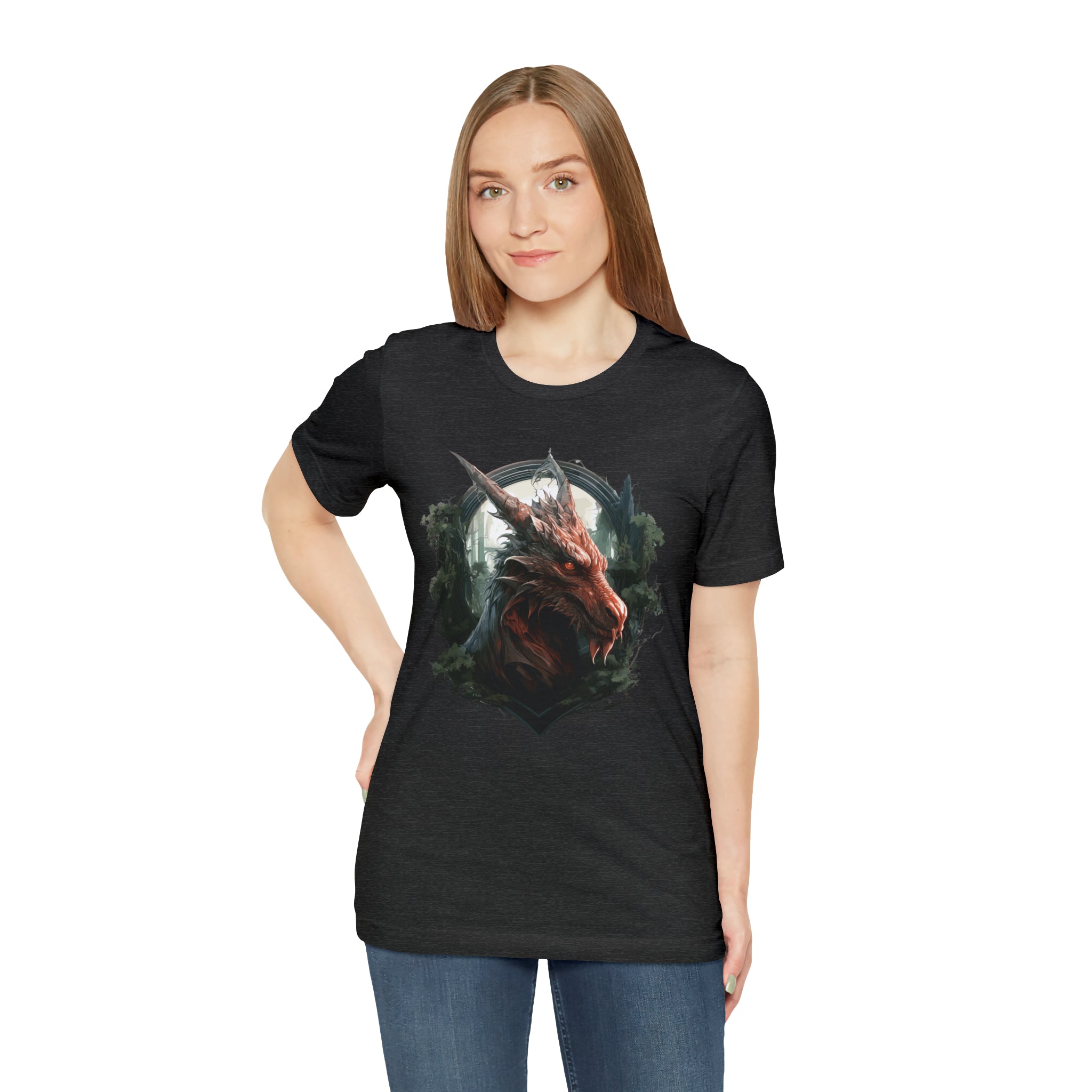 Unisex Dragon Face T Shirt   