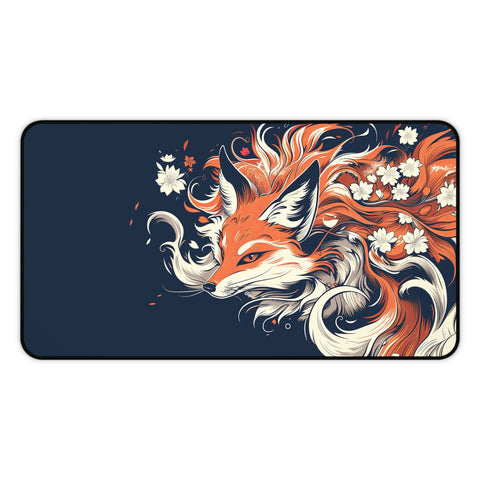 Fox Desk Mat 12" × 22"  