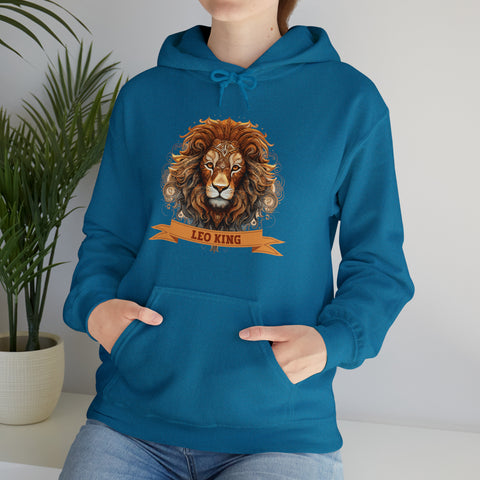 Mens Leo King Hoodie   