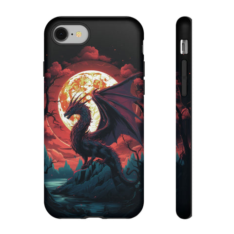 Dragon Fiery Moonlight Phone Case iPhone 8 Matte 