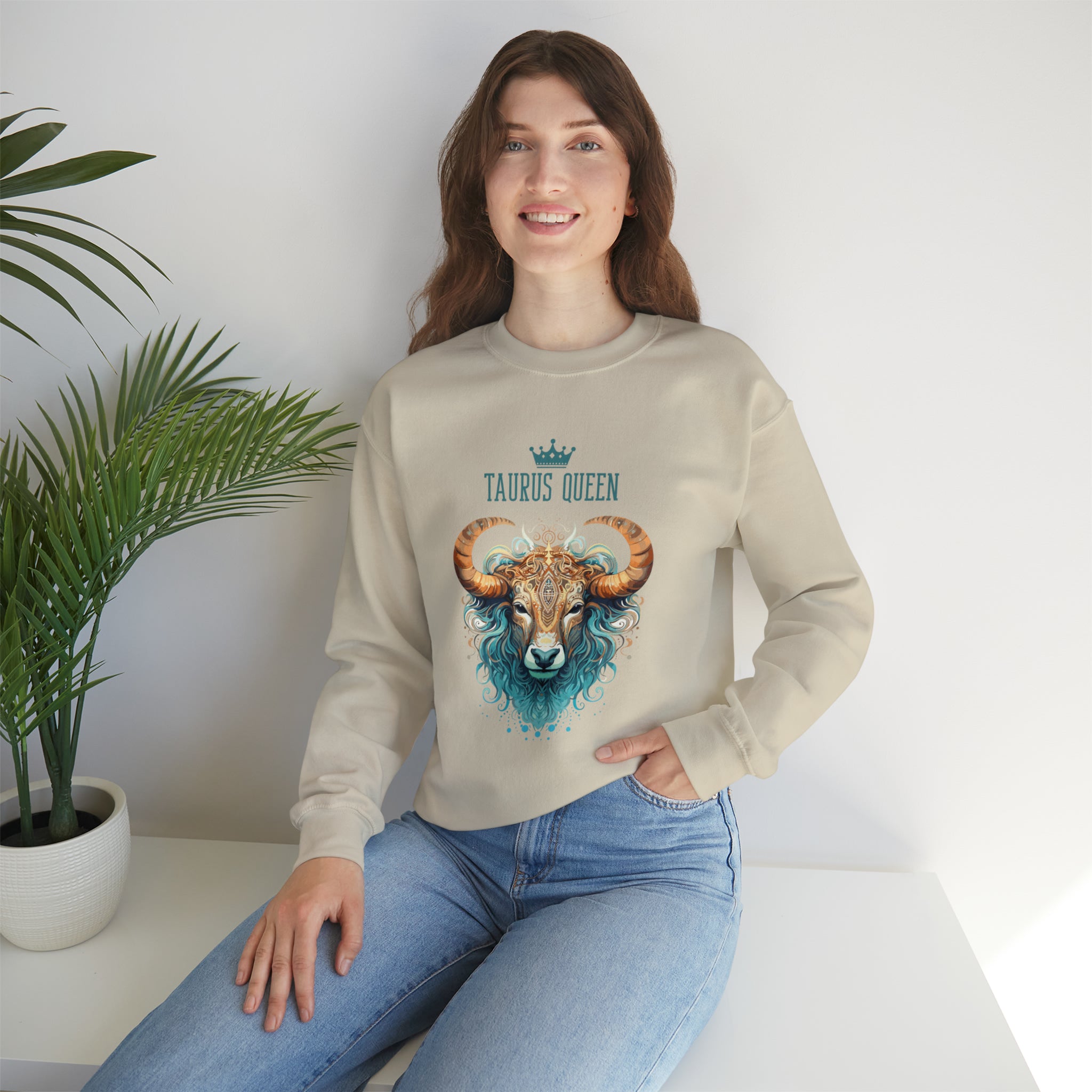 Womens Taurus Queen Sweatshirt   