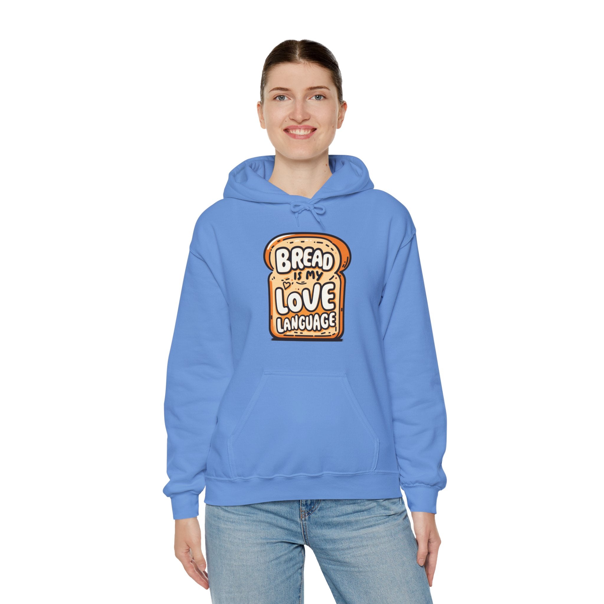 Unisex Bread is My Love Language Hoodie   