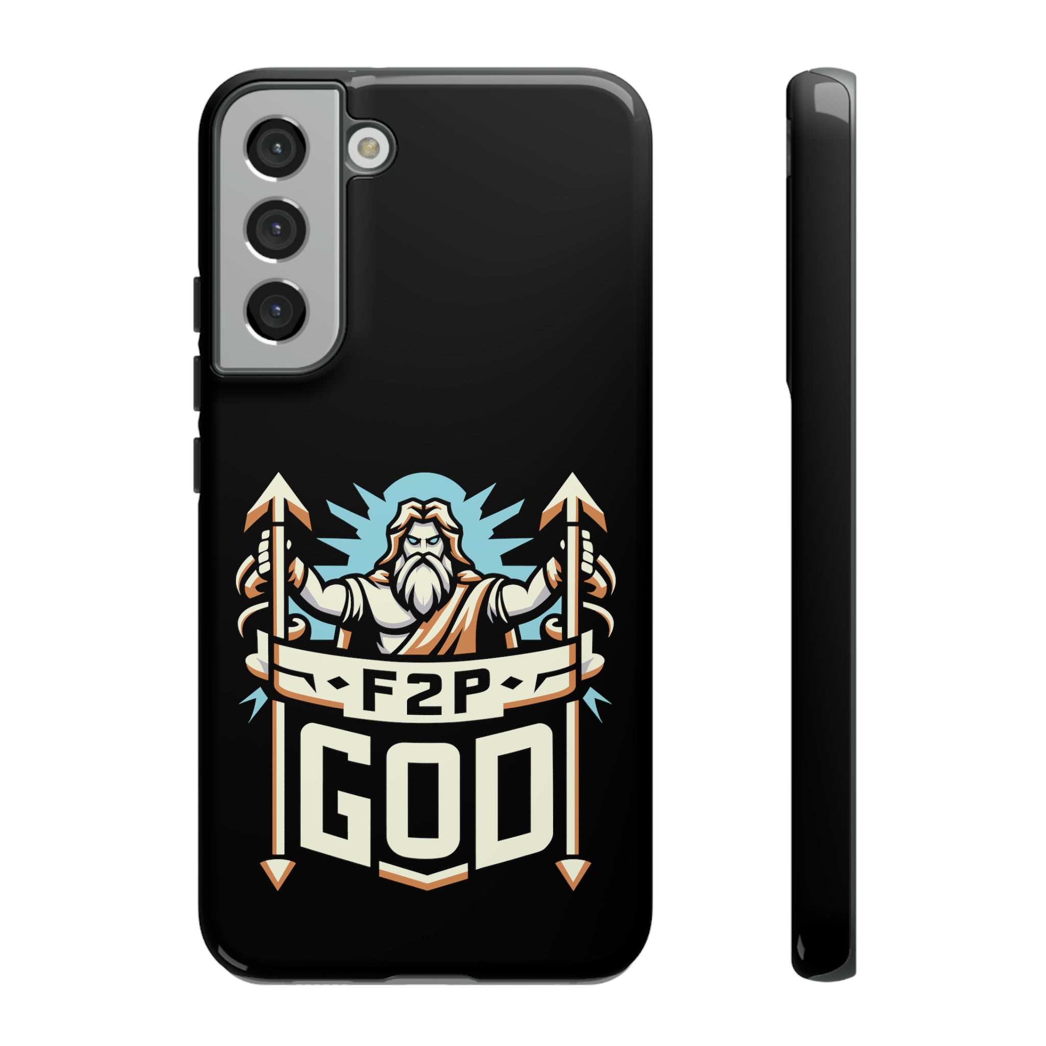 F2P God Phone Case Samsung Galaxy S22 Plus Glossy 