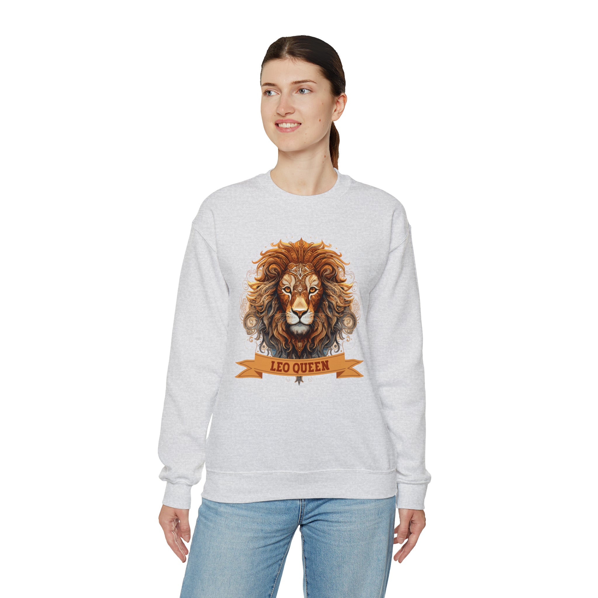 Womens Leo Queen Sweatshirt   