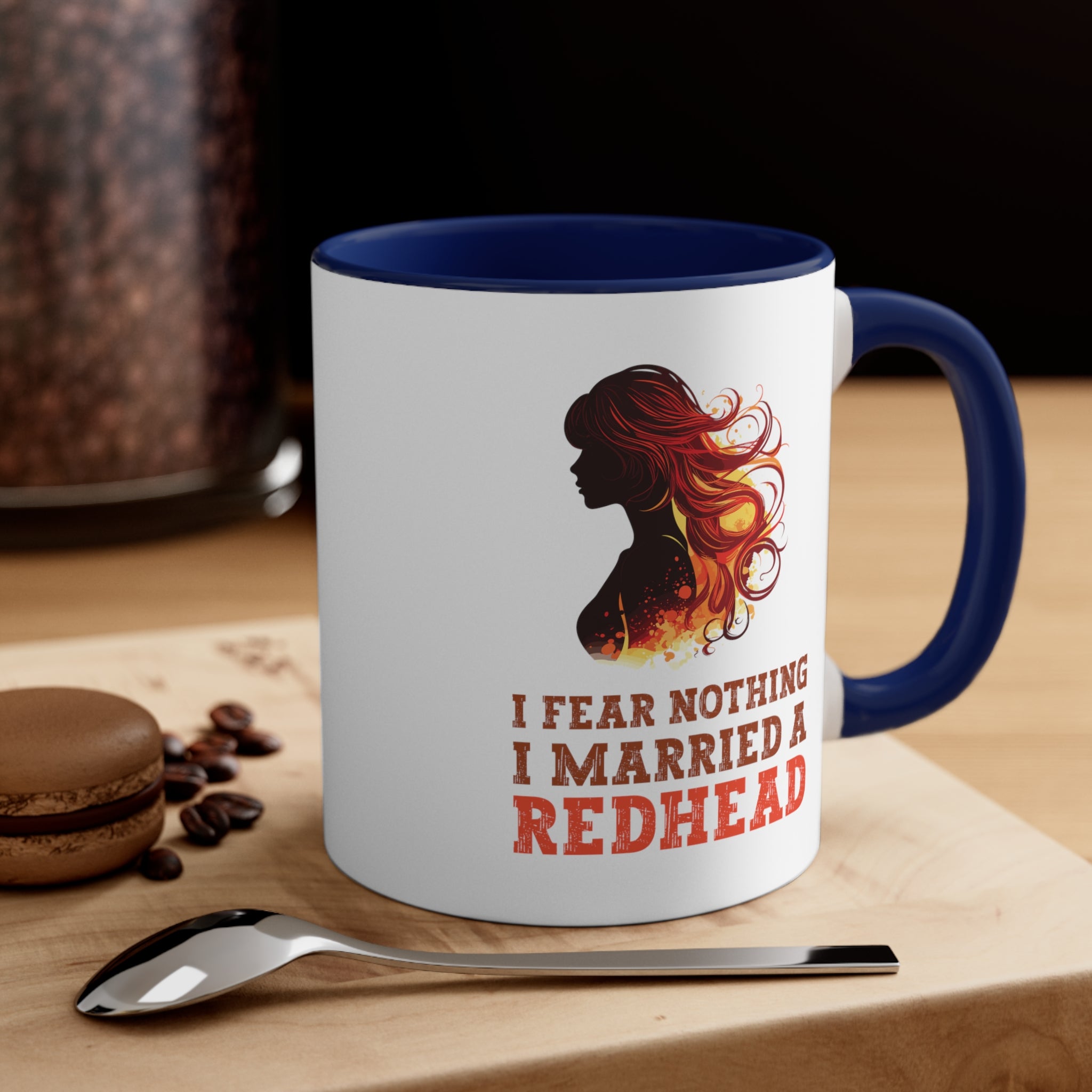 11oz I Fear Nothing I Married a Redhead Coffee Mug   