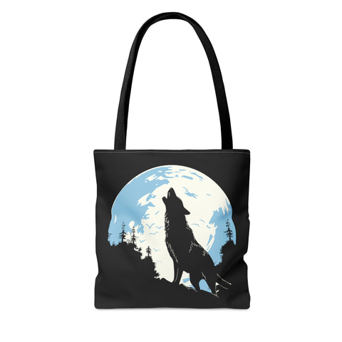 Howling Wolf Tote Bag   