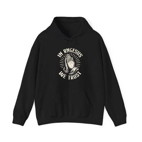 Unisex In RNGesus We Trust Hoodie Black S 