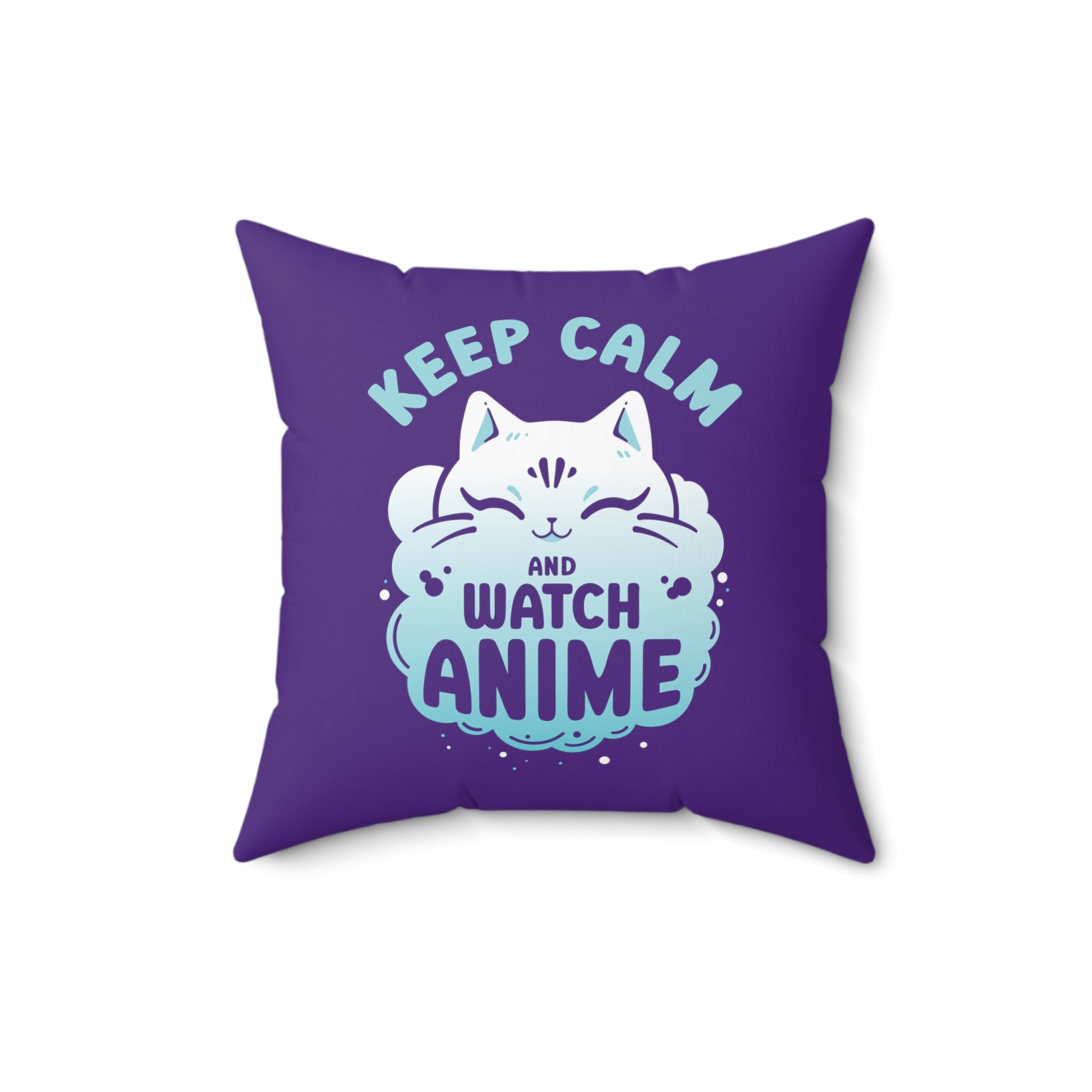 Keep Calm and Watch Anime Pillow 16" × 16"  