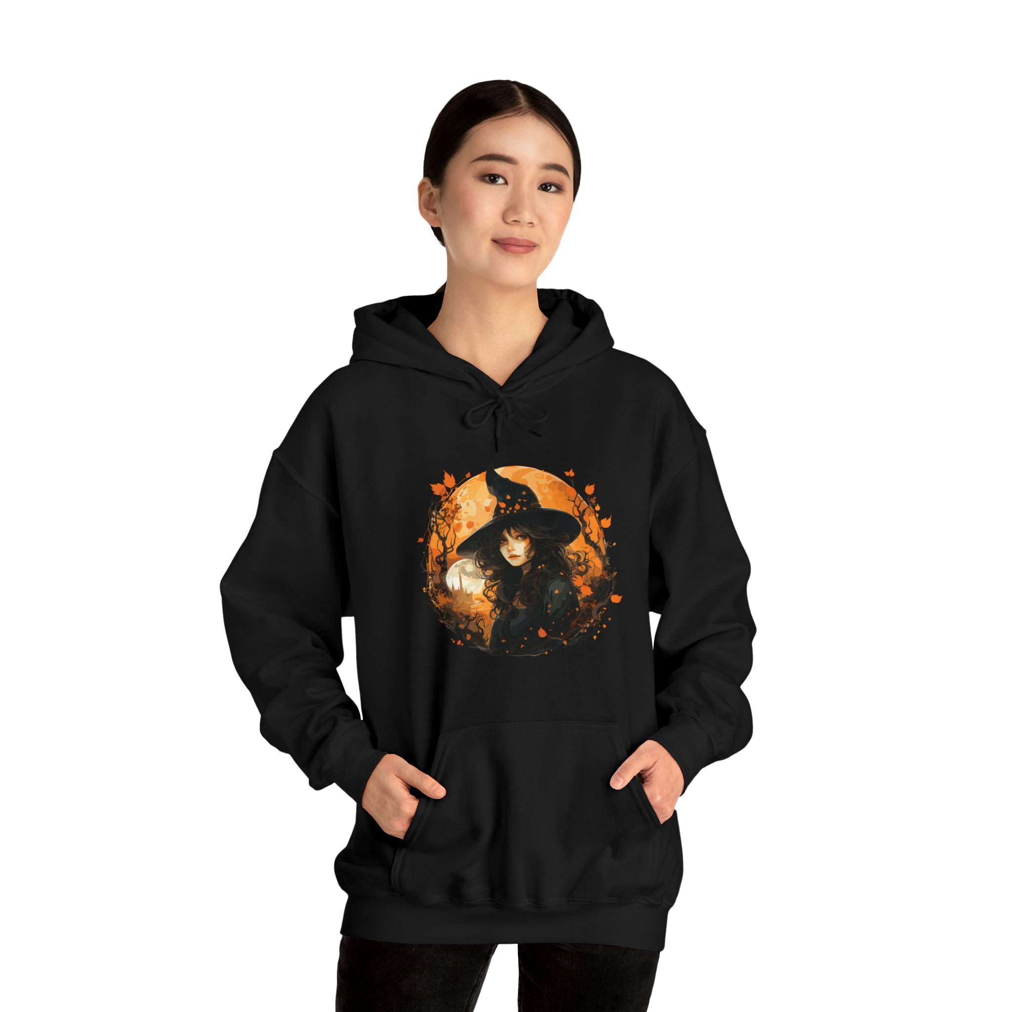 Unisex Autumn Witch Hoodie   