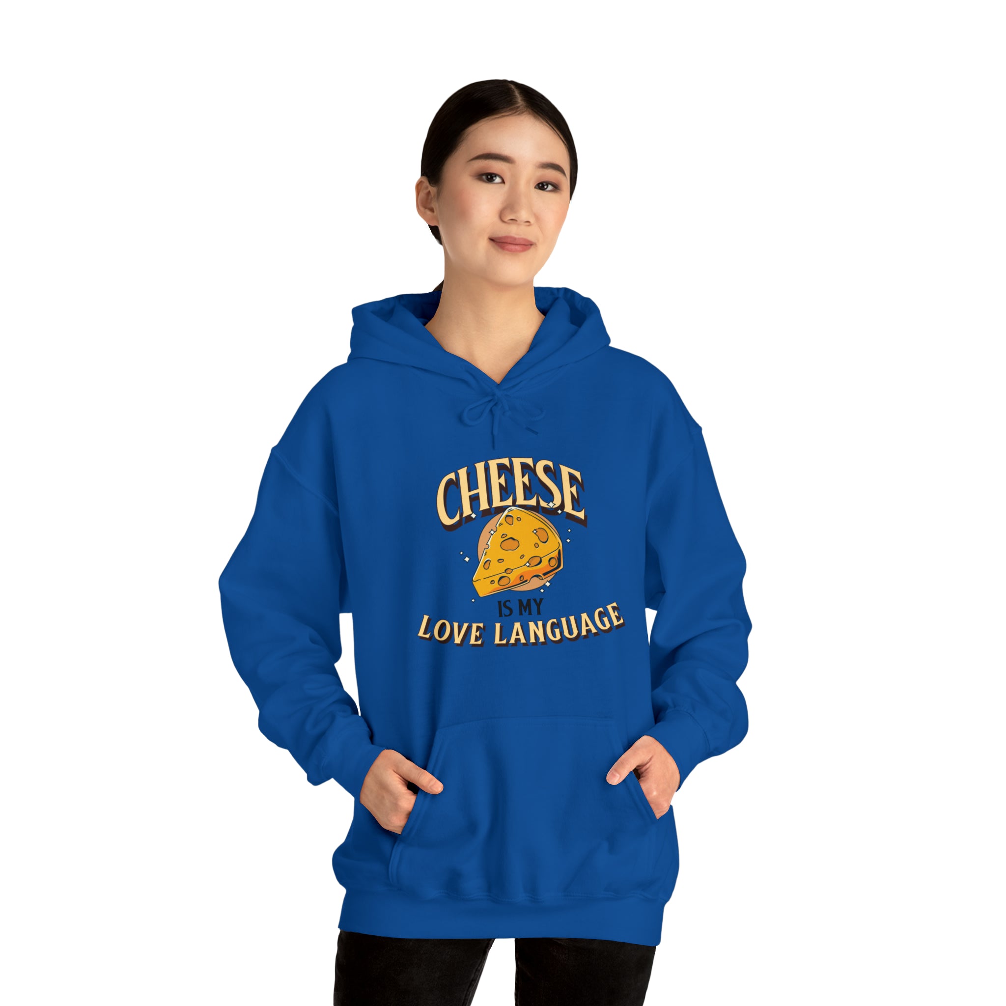 Unisex Cheese is My Love Language Hoodie   