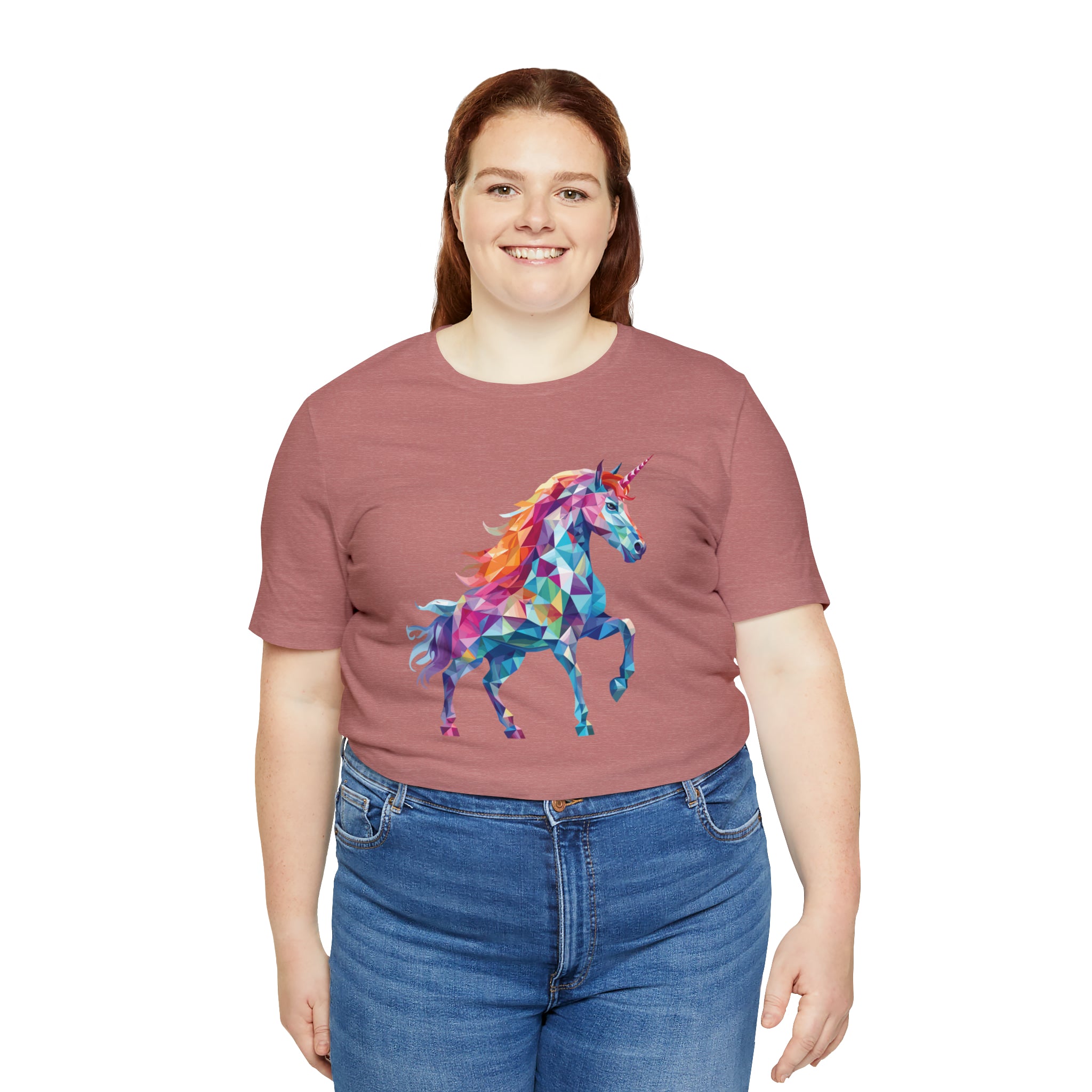 Unisex Crystallized Unicorn T Shirt   