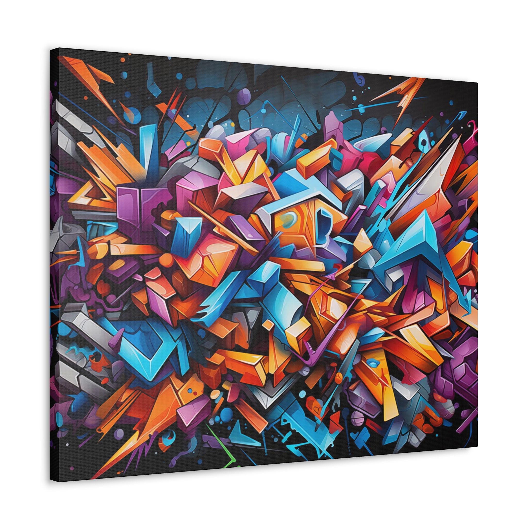 Abstract Graffiti Wall Art   