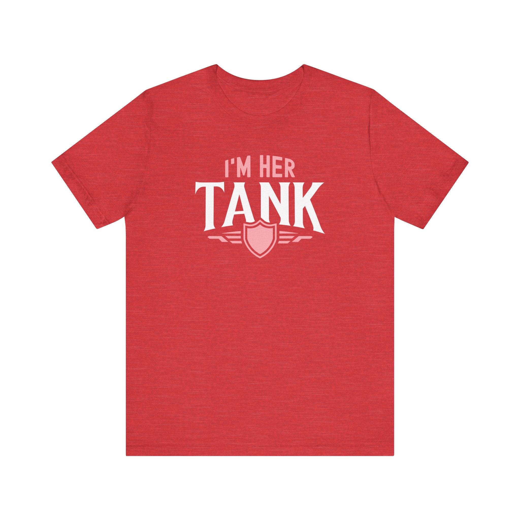 Unisex I'm Her Tank T Shirt Heather Red S