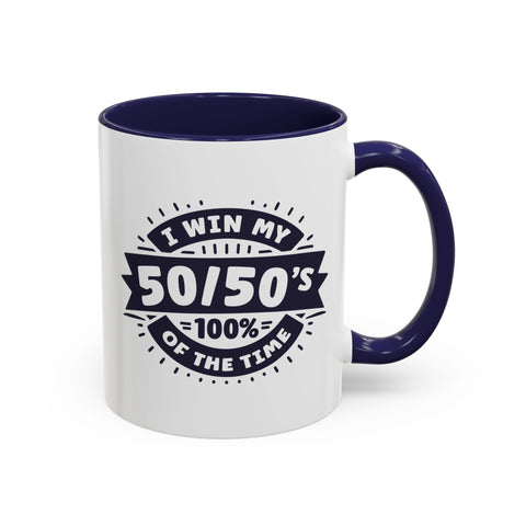 11oz 50 50 Winner Gacha Coffee Mug