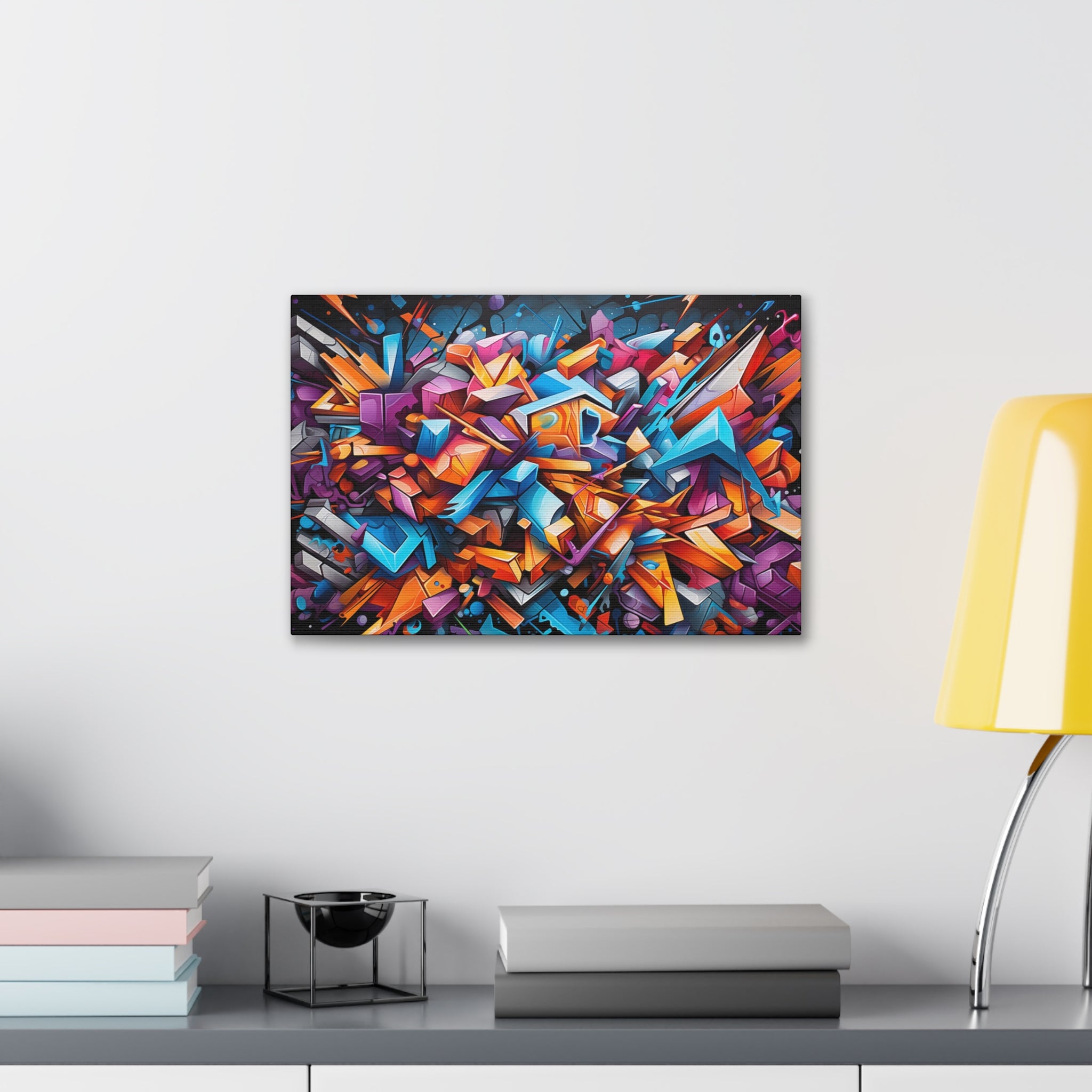 Abstract Graffiti Wall Art   