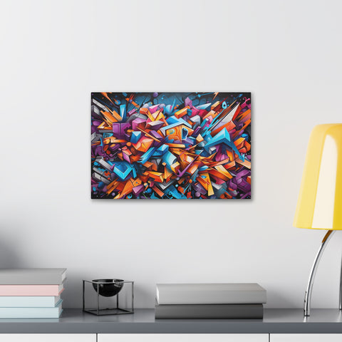 Abstract Graffiti Wall Art   