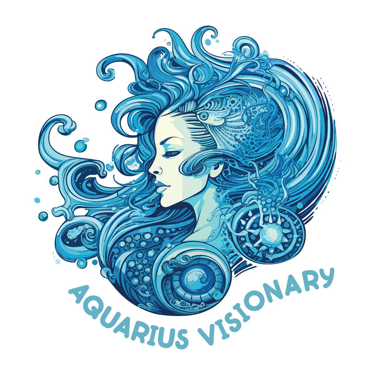 Unisex Aquarius Visionary Hoodie   