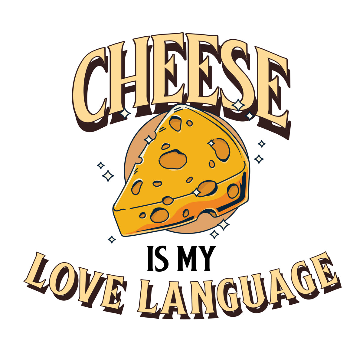 Unisex Cheese is My Love Language Hoodie   