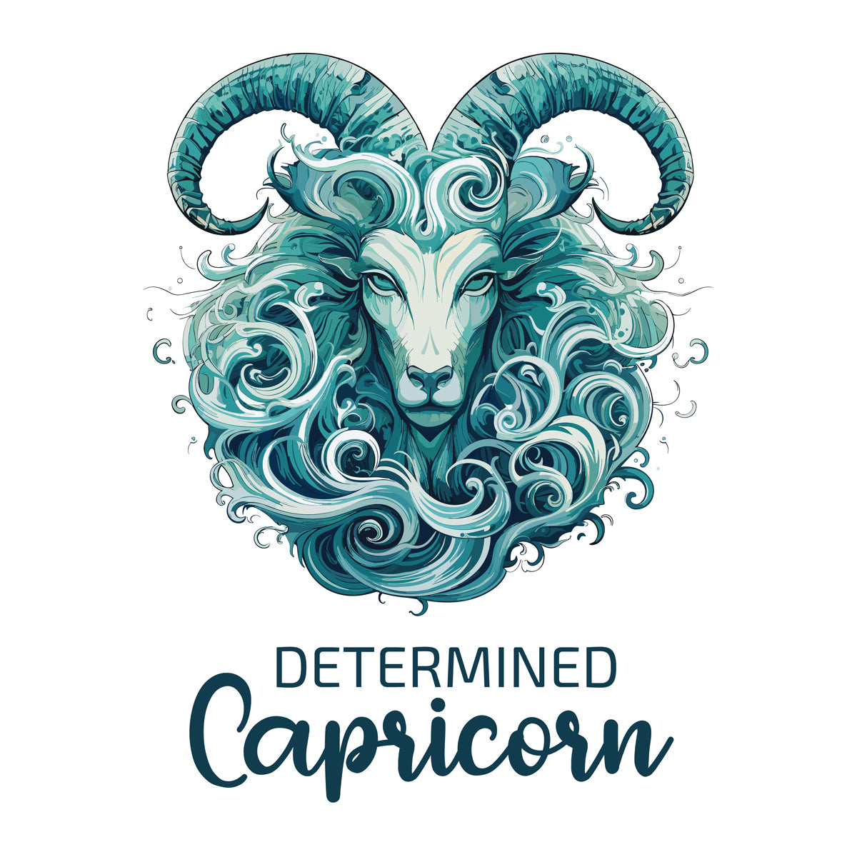 Unisex Capricorn Goat Sweatshirt   