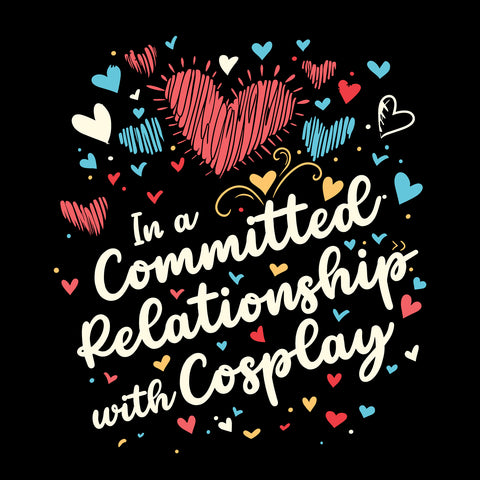 Unisex In a Committed Relationship with Cosplay T Shirt   