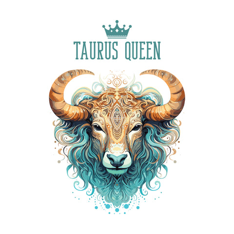 Womens Taurus Queen Long Sleeve T Shirt   